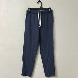 Essentials Blue Sweatpants with Elastic Waistband
